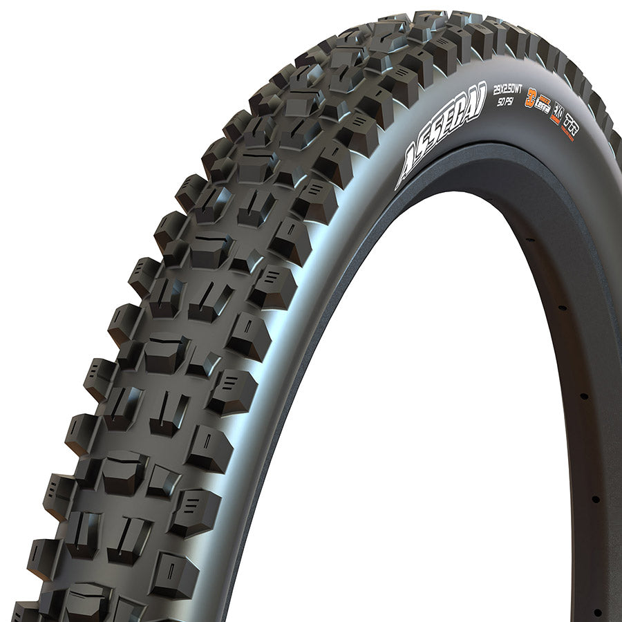 Maxxis Assegai 29"x2.50 Folding Tubeless Ready 3C Maxx Grip DH E50 Wide Trail 60x2TPI Mountain Tire