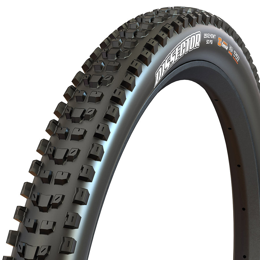 Maxxis Dissector 27.5''x2.40 Folding Tubeless Ready 3C Maxx Grip Double Down Wide Trail 120TPI Mountain Tire