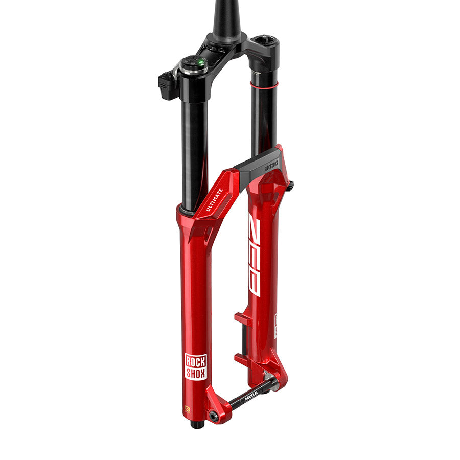 RockShox ZEB Flight Attendant B1 Suspension Fork 29'' Linear XL W/ButterCup 170mm 1-1/8''-1.5'' 15x110mm TA Rake: 44mm Red