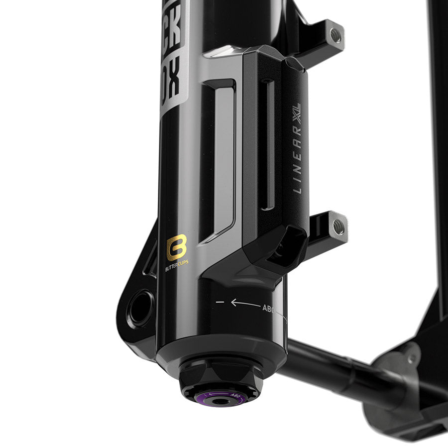 RockShox ZEB Ultimate B1 Suspension Fork, 27.5'' Linear XL W/ButterCup 180mm 1-1/8''-1.5'' 15x110mm TA Rake: 44mm