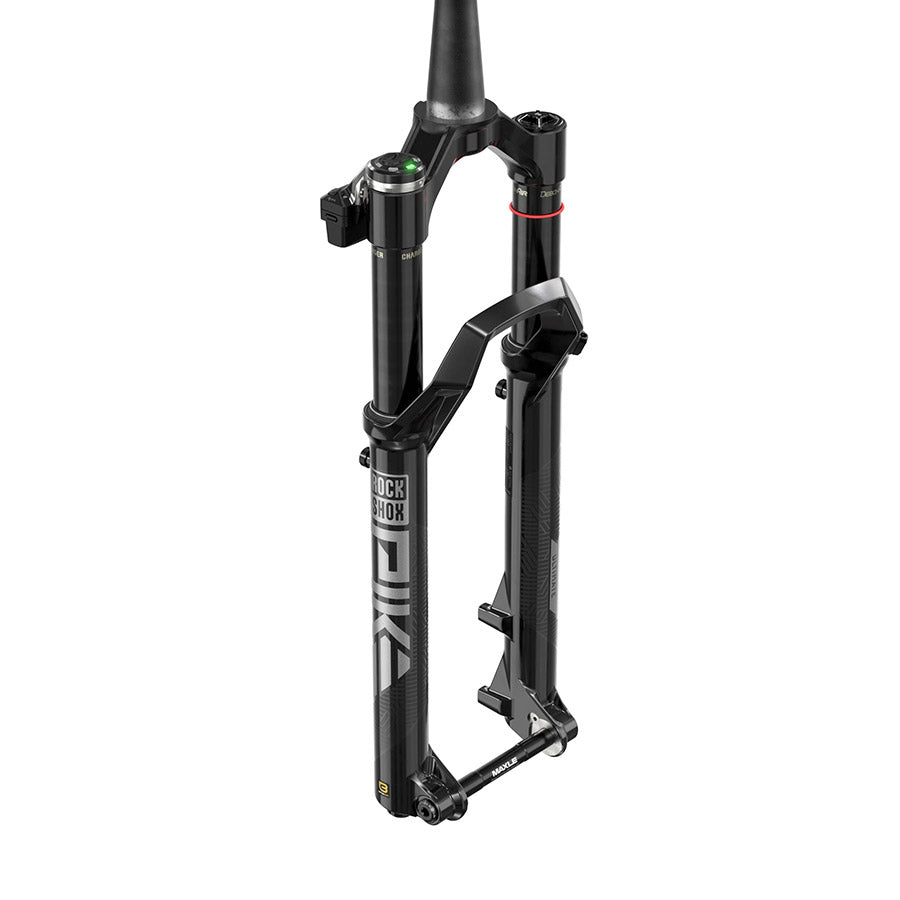 RockShox Pike Flight Attendant C3 Suspension Fork 29'' DebonAir+ W/ButterCups 140mm 1-1/8''-1.5'' 15x110mm TA Rake: 44mm Remote: Sold Separately