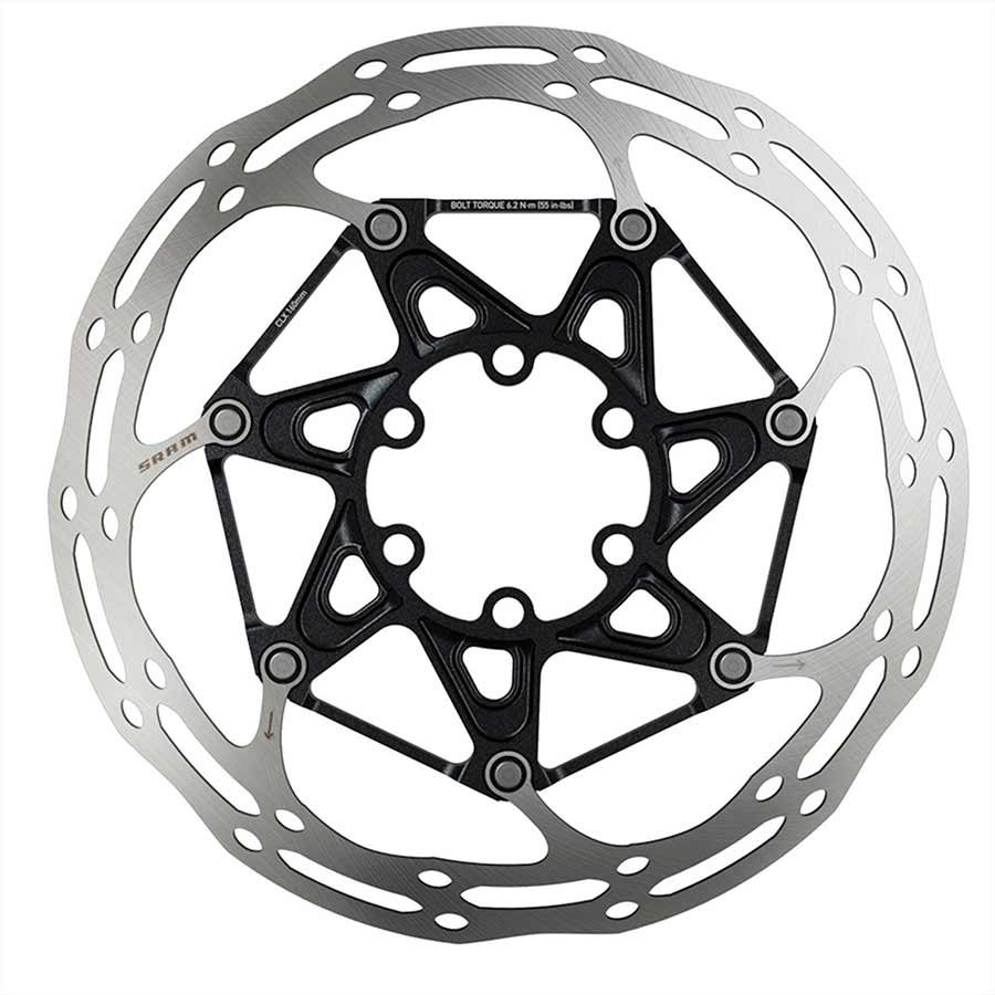 SRAM Centerline 2 Piece Rounded Disc Brake Rotor ISO 6B