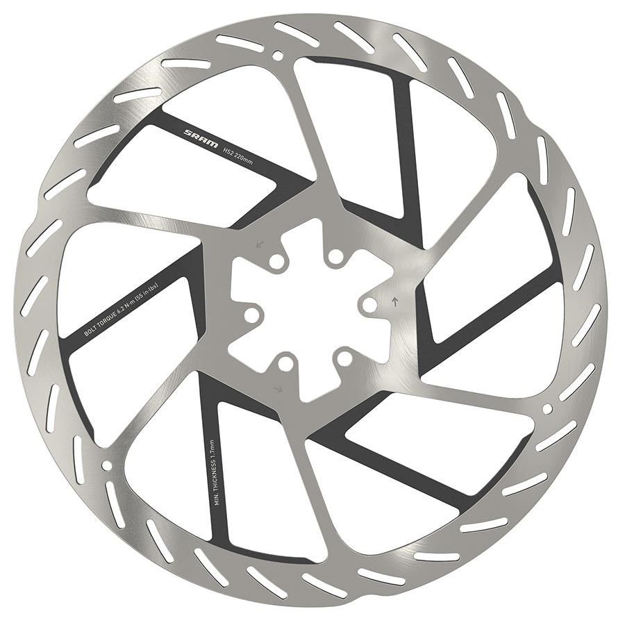 SRAM HS2 6-bolt ISO 6B Disc Brake Rotor