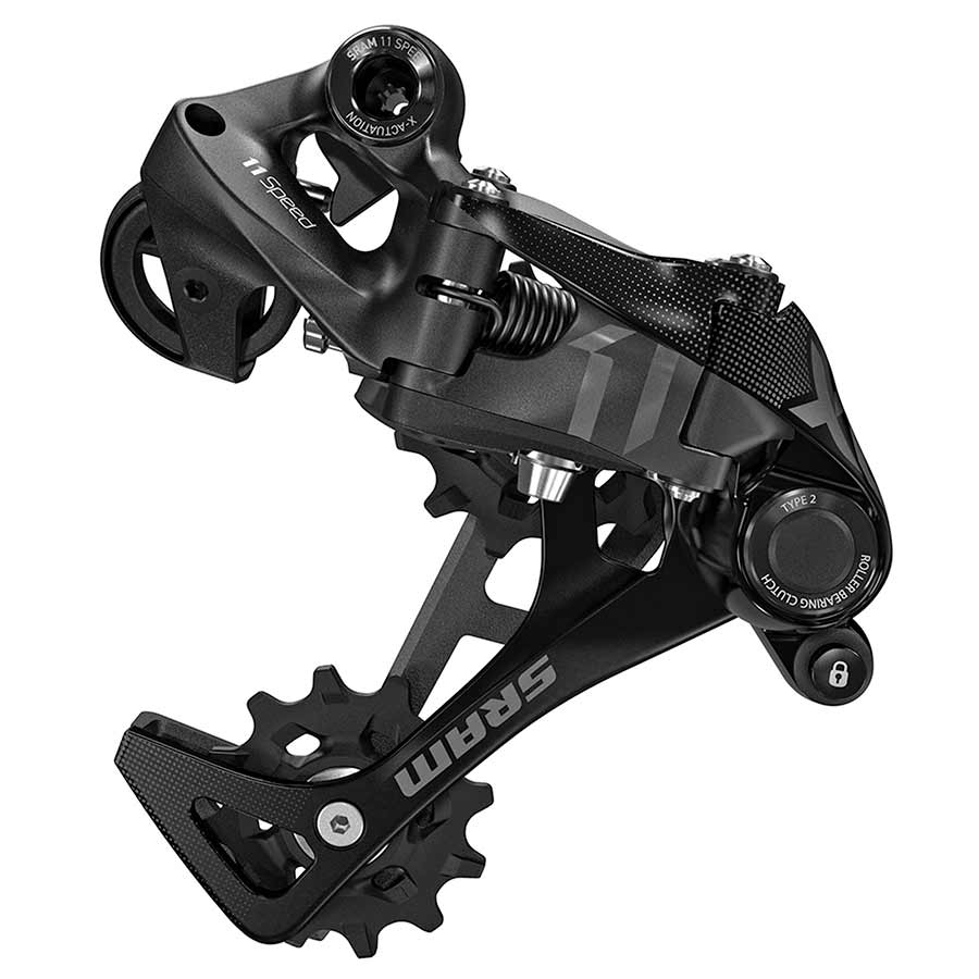 SRAM X01 11 Speed Rear Derailleur Type 2.1 Medium Cage Black