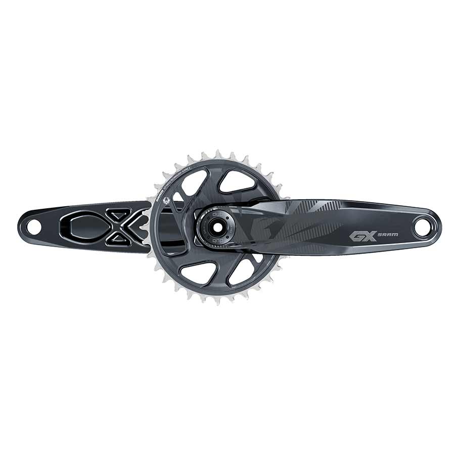 SRAM GX Eagle DUB C1 11/12 Speed Crankset 28.99mm Spindle Direct Mount BCD 32 DUB Black