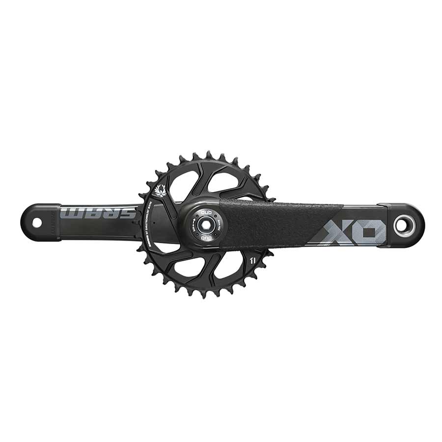 SRAM X01 DH DUB83 10/11 Speed Crankset 28.99mm Spindle Direct Mount BCD 34 DUB Black DH