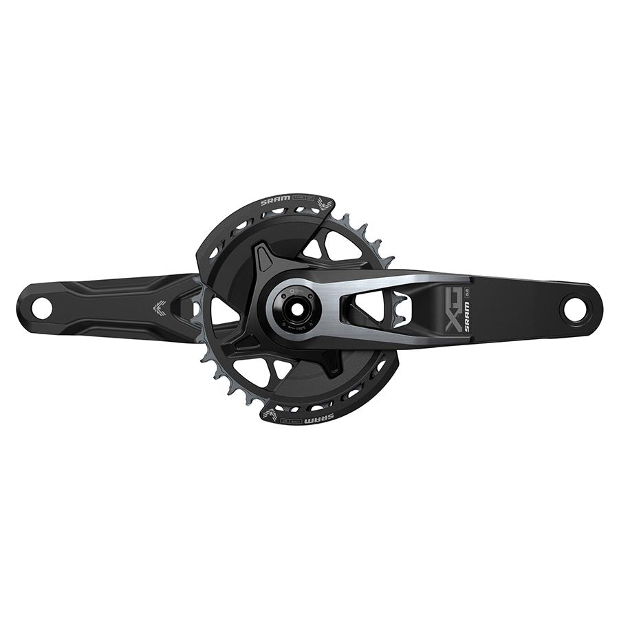 SRAM X0 Eagle T-Type V2 12 Speed Crankset 28.99mm Spindle Direct Mount BCD 32 DUB Black Boost