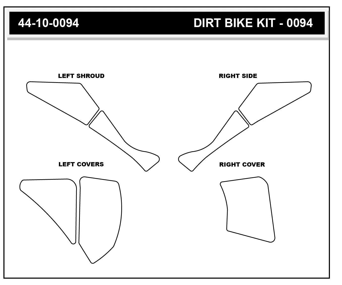 Stompgrip - GASGAS MC 250F/350F/450F 24-26 Dirt Bike 3D Griptape Kit (0094-7)