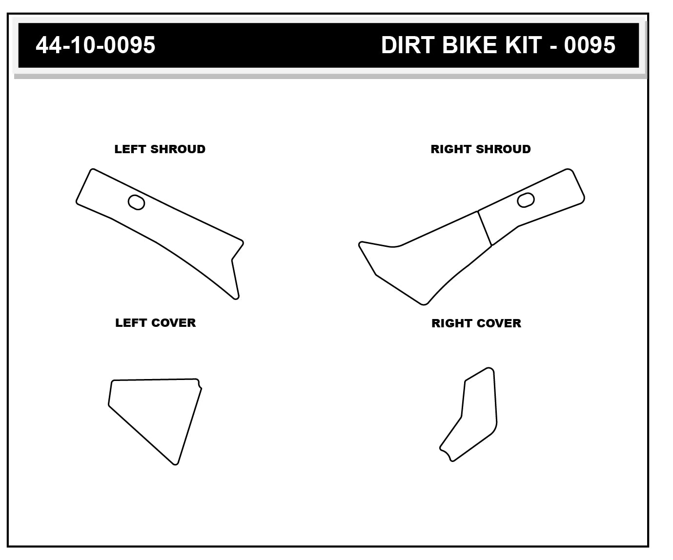 Stompgrip - Kawasaki KX 450/X/SR 2024-26 Dirt Bike 3D Griptape Kit (0095)