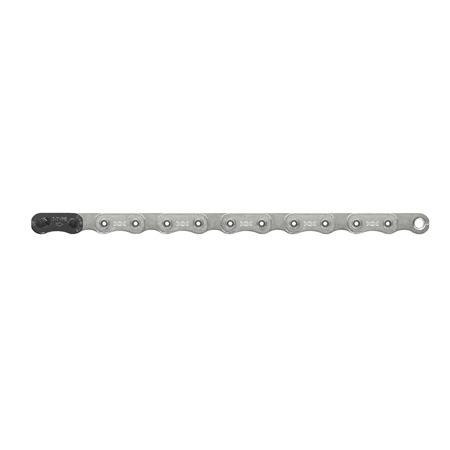 SRAM XX Eagle T-Type Flattop 12 Speed Chain 126 Links Silver