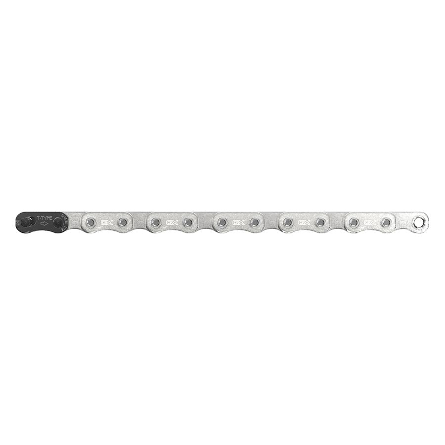 SRAM GX Eagle T-Type Flattop 12 Speed Chain 126 Links Silver
