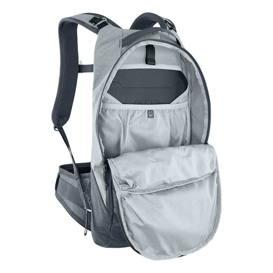 EVOC Trail Pro Protector 10L Stone/Carbon Backpack