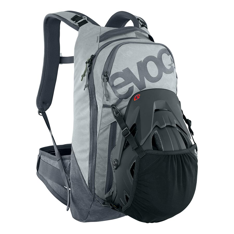 EVOC Trail Pro Protector 10L Stone/Carbon Backpack