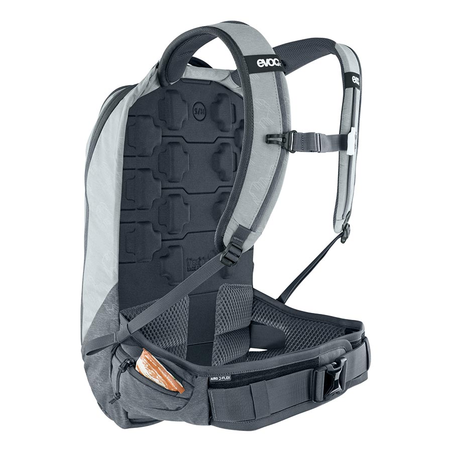 EVOC Trail Pro Protector 10L Stone/Carbon Backpack