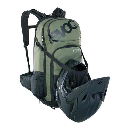 EVOC FR Tour E-Ride 30L Protector M/L Dark Olive/Black Backpack