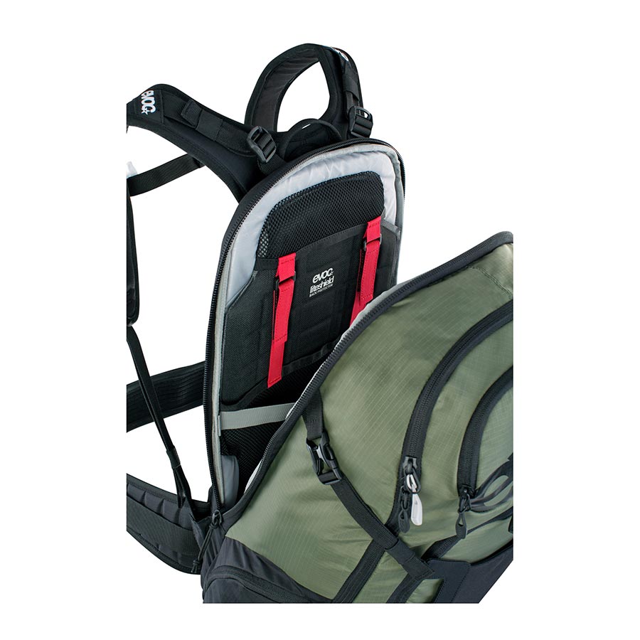 EVOC FR Tour E-Ride 30L Protector M/L Dark Olive/Black Backpack