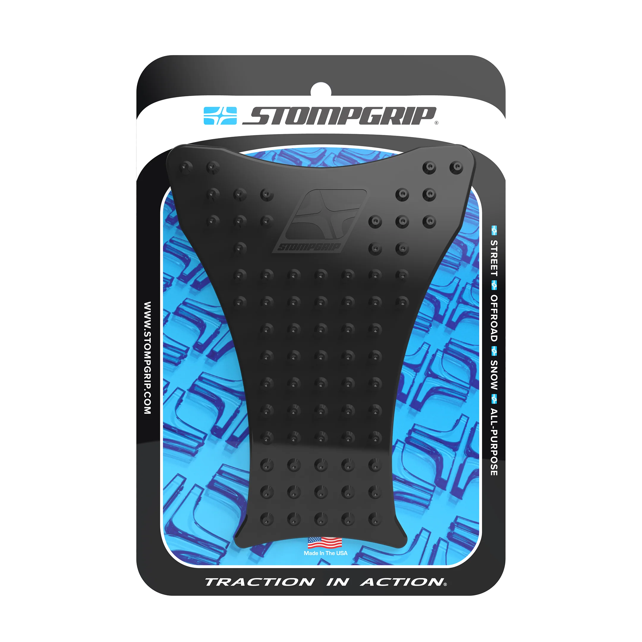 Stompgrip - Old School - Motorcycle Center Tank Pad Protector
