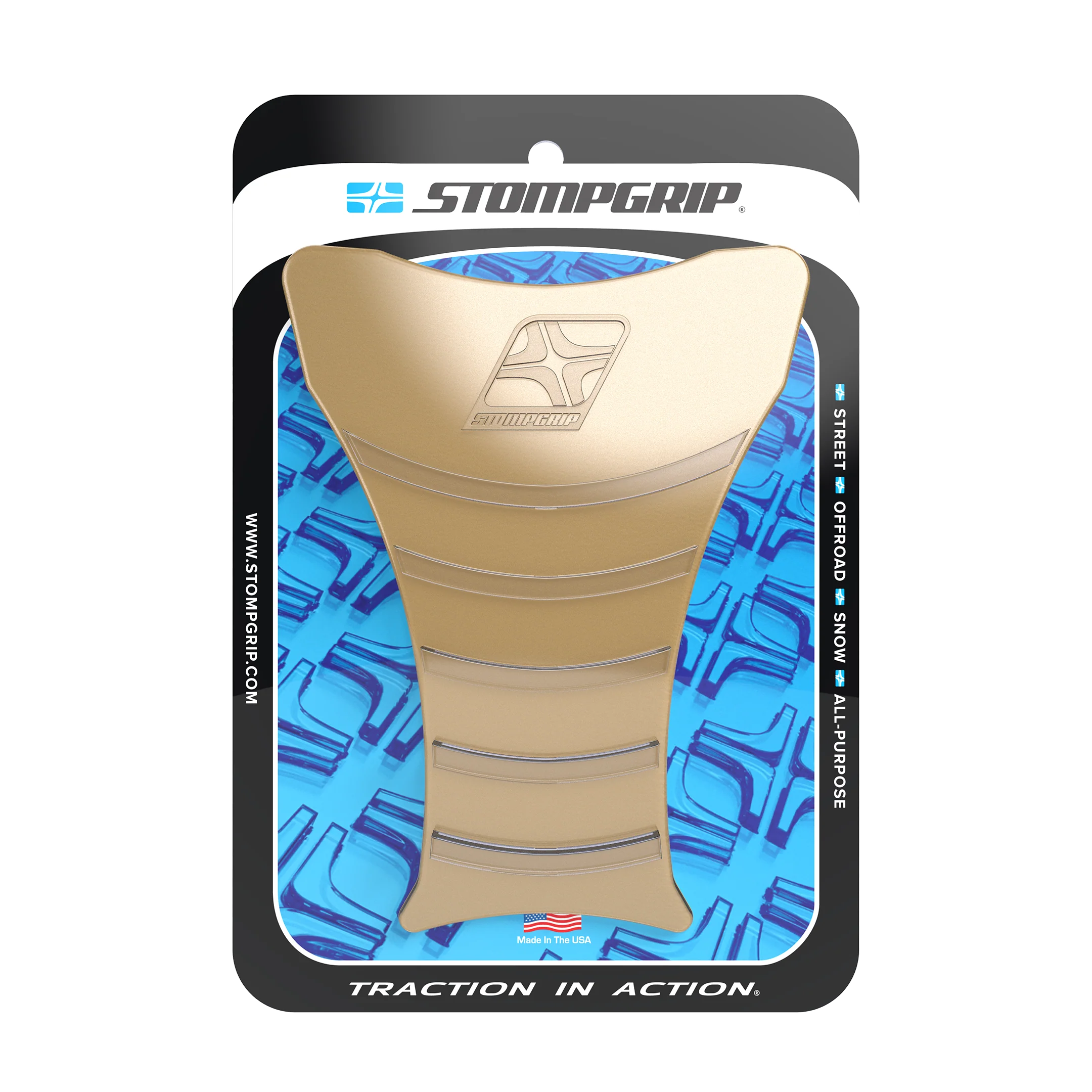 Stompgrip - Old School - Motorcycle Center Tank Pad Protector
