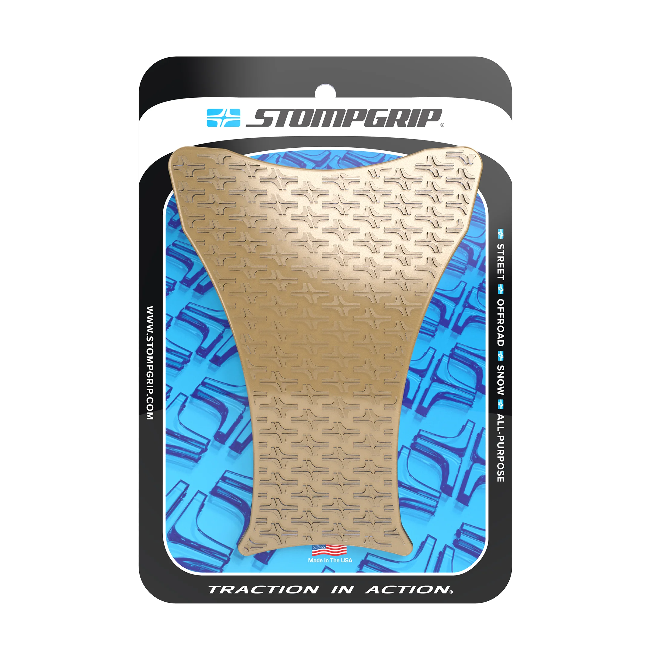 Stompgrip - Old School - Motorcycle Center Tank Pad Protector