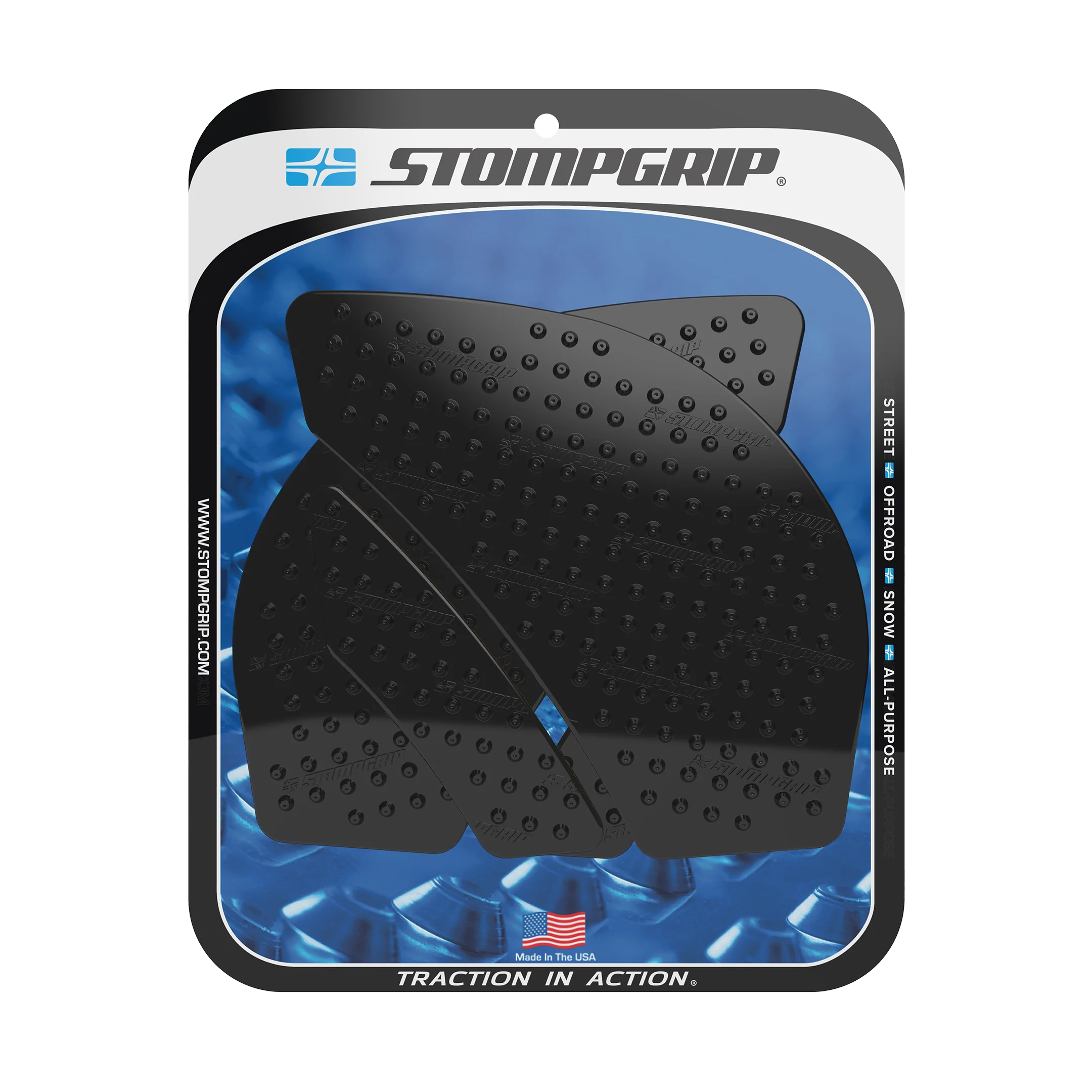 Stompgrip - Kawasaki Ninja ZX-6R 09-26 Tank Grips (0037)