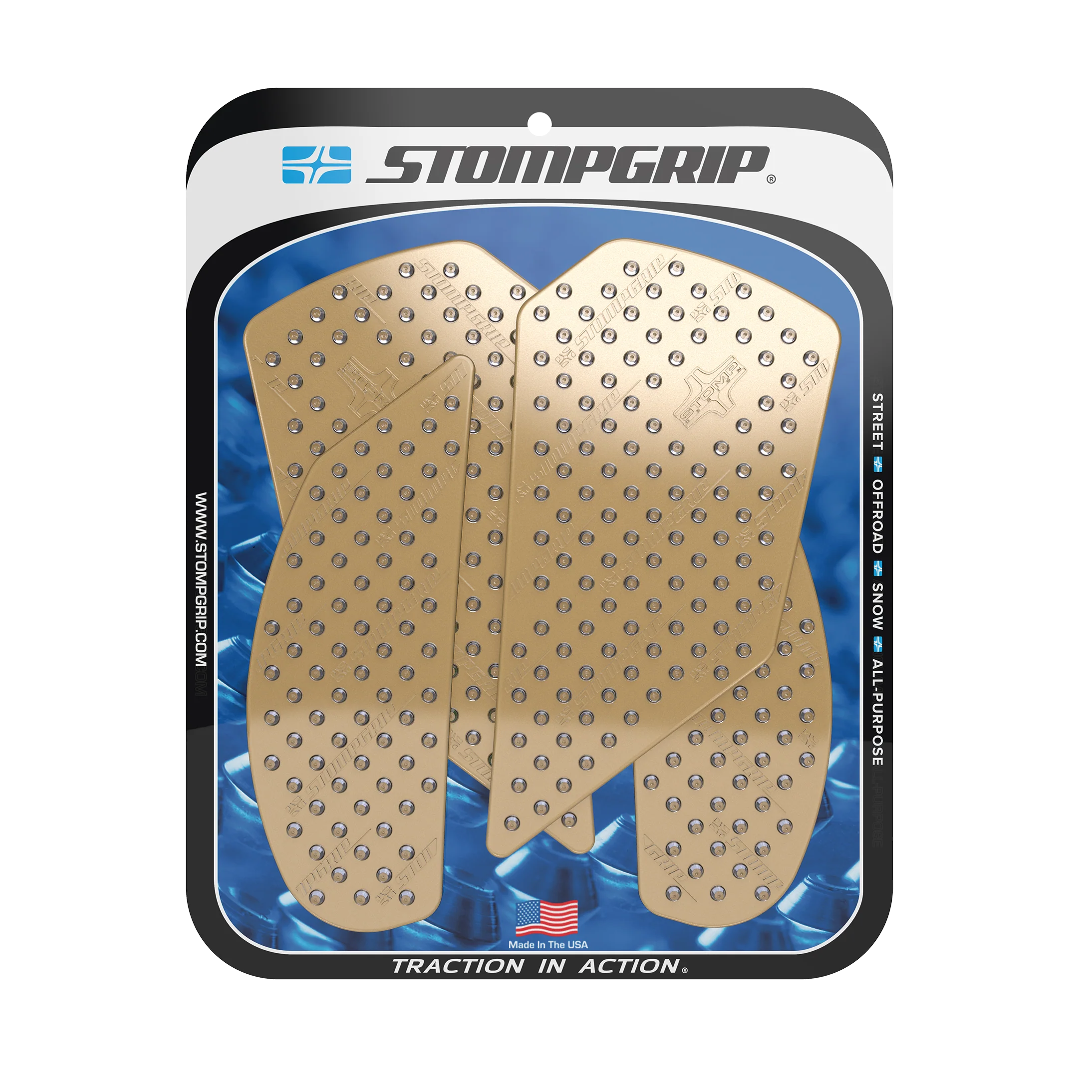 Stompgrip - Kawasaki Ninja ZX-10R 11-26 Tank Grips (0040)