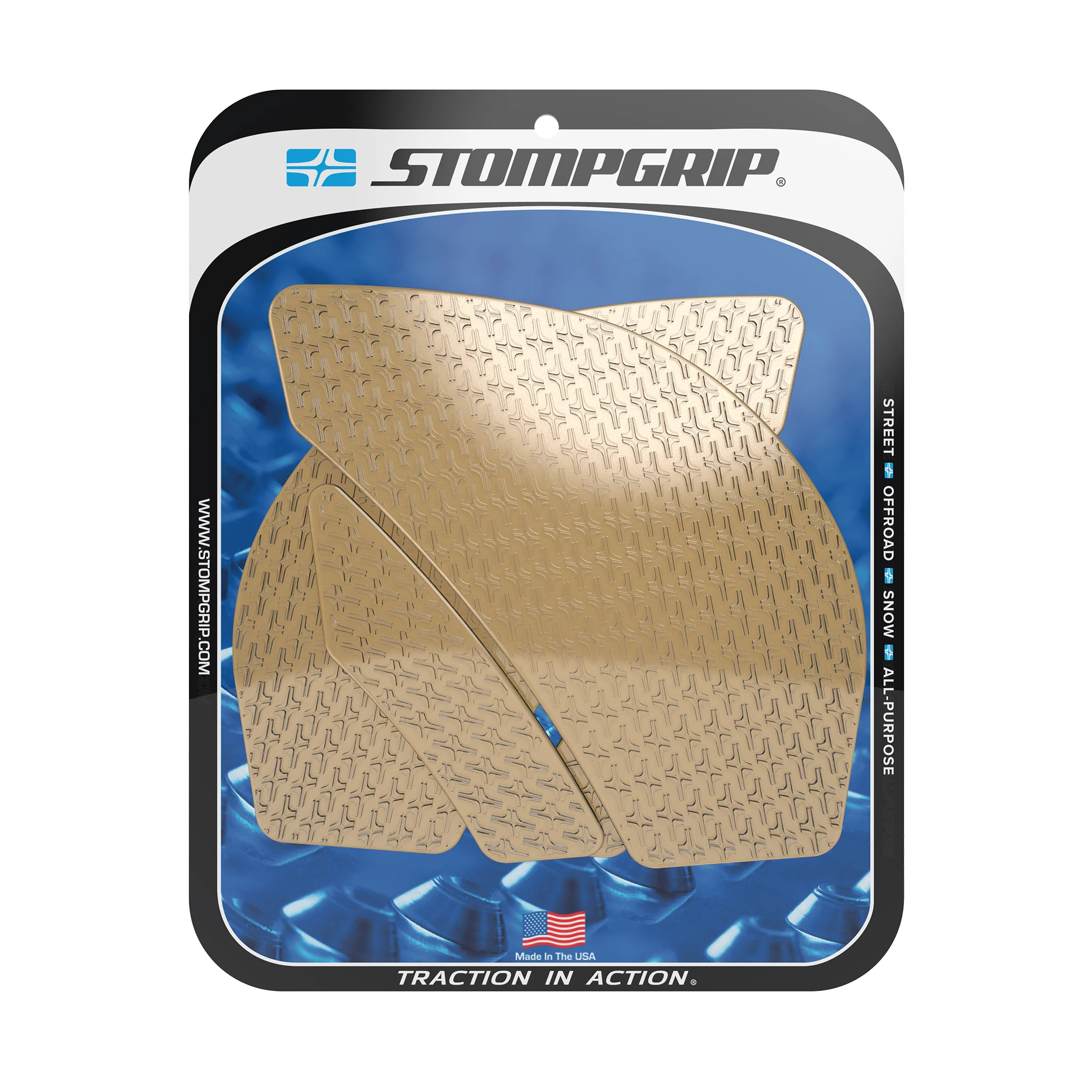 Stompgrip - Kawasaki Ninja ZX-6R 09-26 Tank Grips (0037)